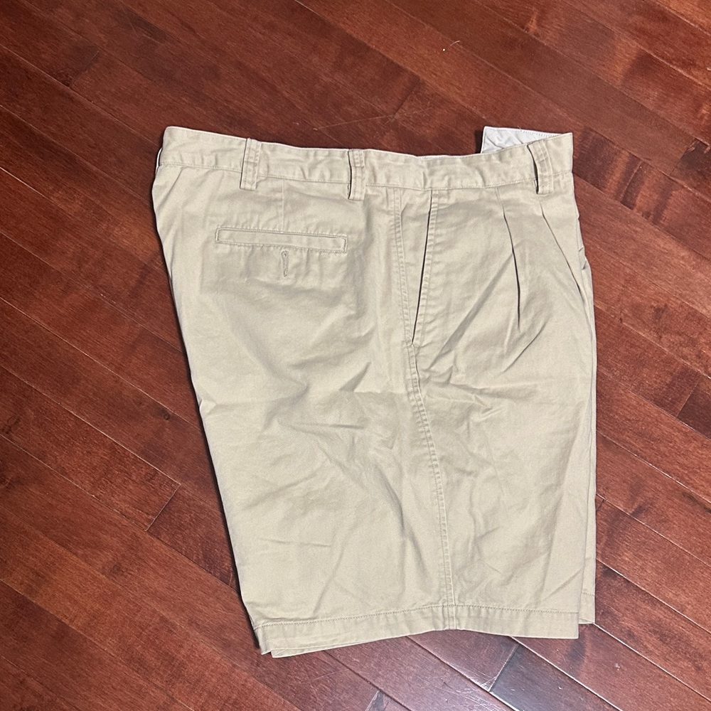 St. John's Bay Men's Khaki Flat Front Shorts